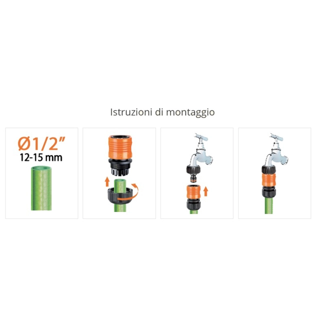 Vendita online Raccordo femmina da 1/2